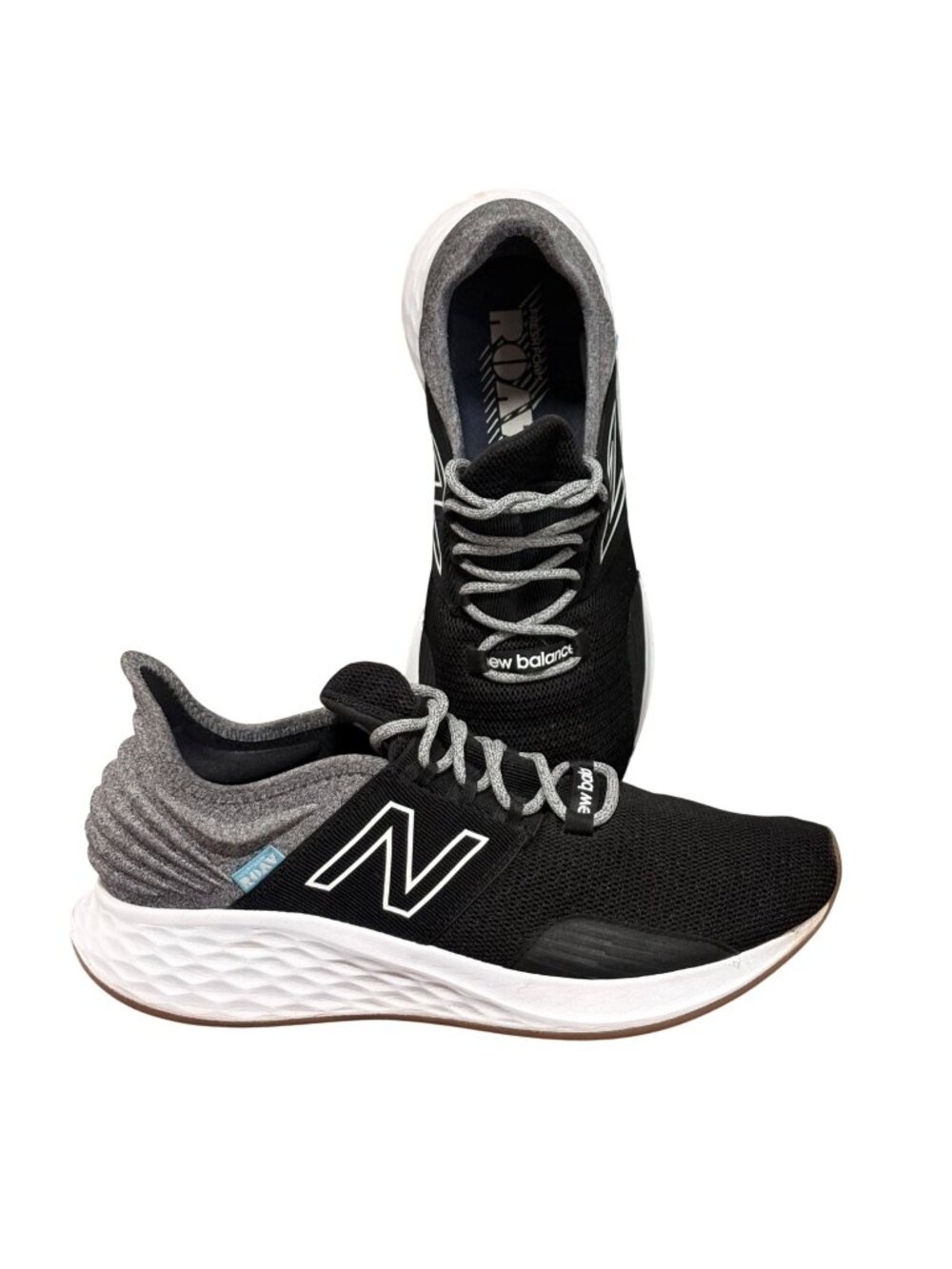 New Balance Fresh Foam Roav Running Shoes Black/Gray Size 10
